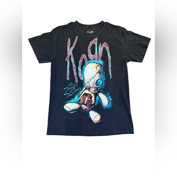 KORN The Serenity Of Suffering Vintage Graphic Band Short Sleeve Tee - Picture 2 of 3